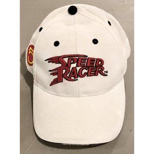 Rare Speed Racer Stretch Fit L/XL Mach 5 Baseball Style Cap hat - New With Tags